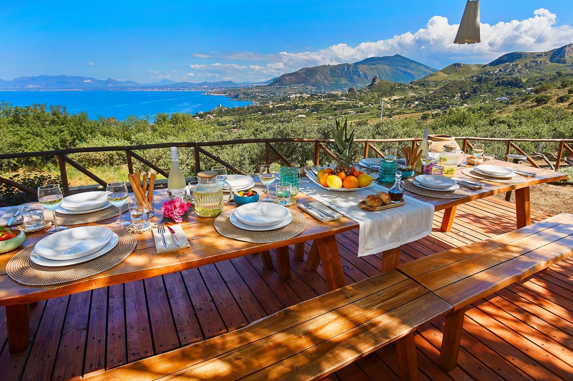 Villa Lo Zingaro - Scopello-Villas Екстериор снимка